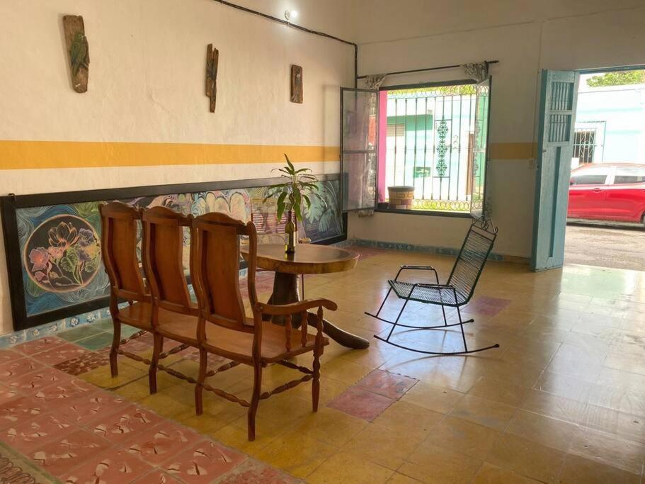 Gran Casa Colonial Equipada En El Centro De Valladolid. Villa Valladolid  Eksteriør billede